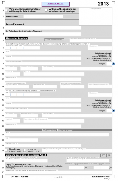 PDF Anleitung - Steuererklärung PDF Télécharger Download