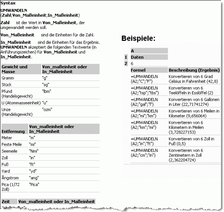 umrechnung inch in größe